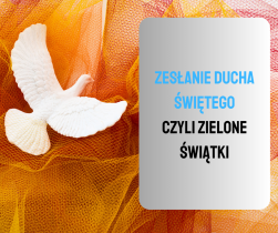 8 czerwca: Zesłanie Ducha Świętego